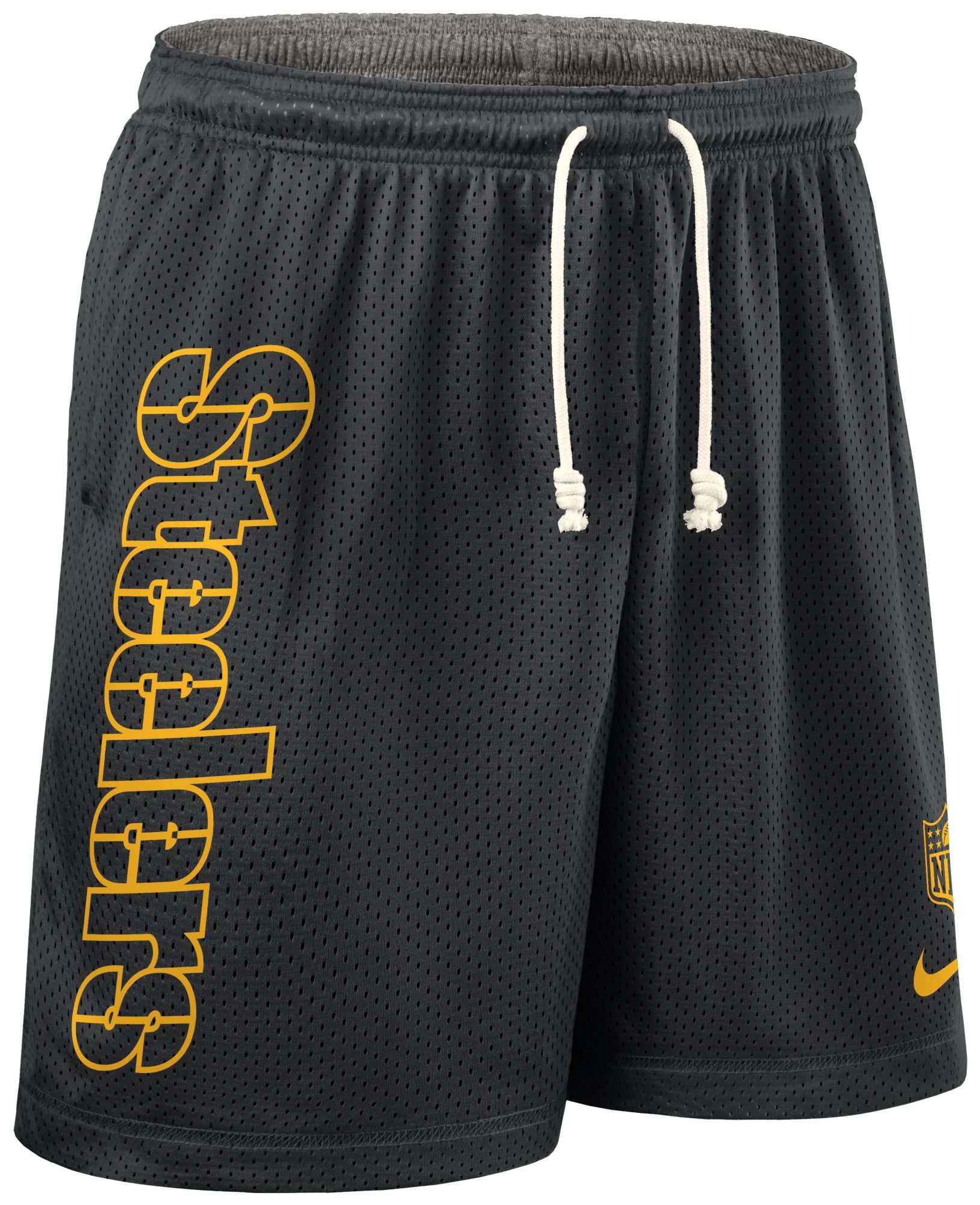 Nike Men's Pittsburgh Steelers Black Reversible Shorts product image