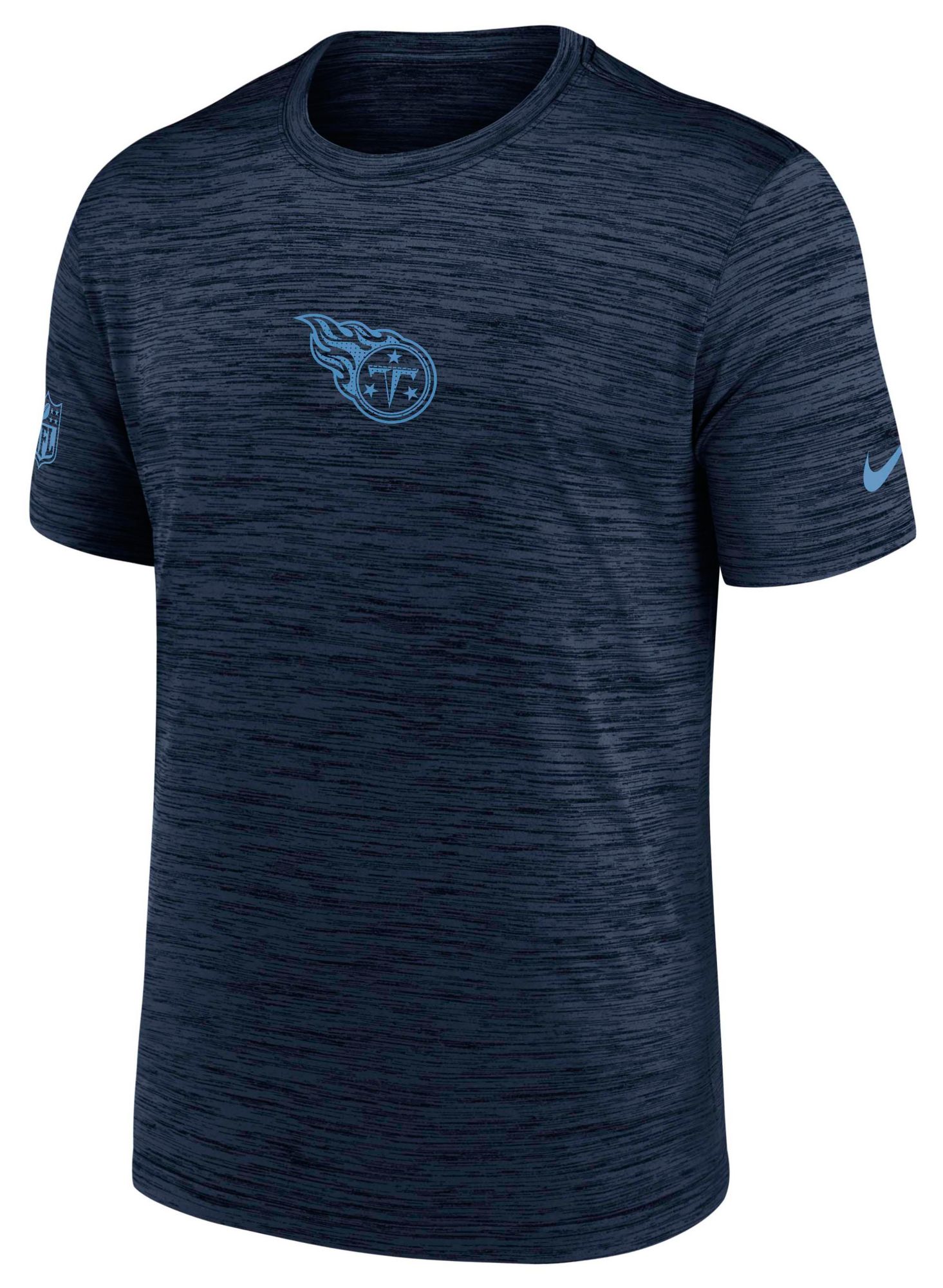 Nike Men's Tennessee Titans College Navy Velocity T-Shirt product image