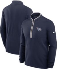 Nike Men's Tennessee Titans College Navy Victory Half-Zip Pullover