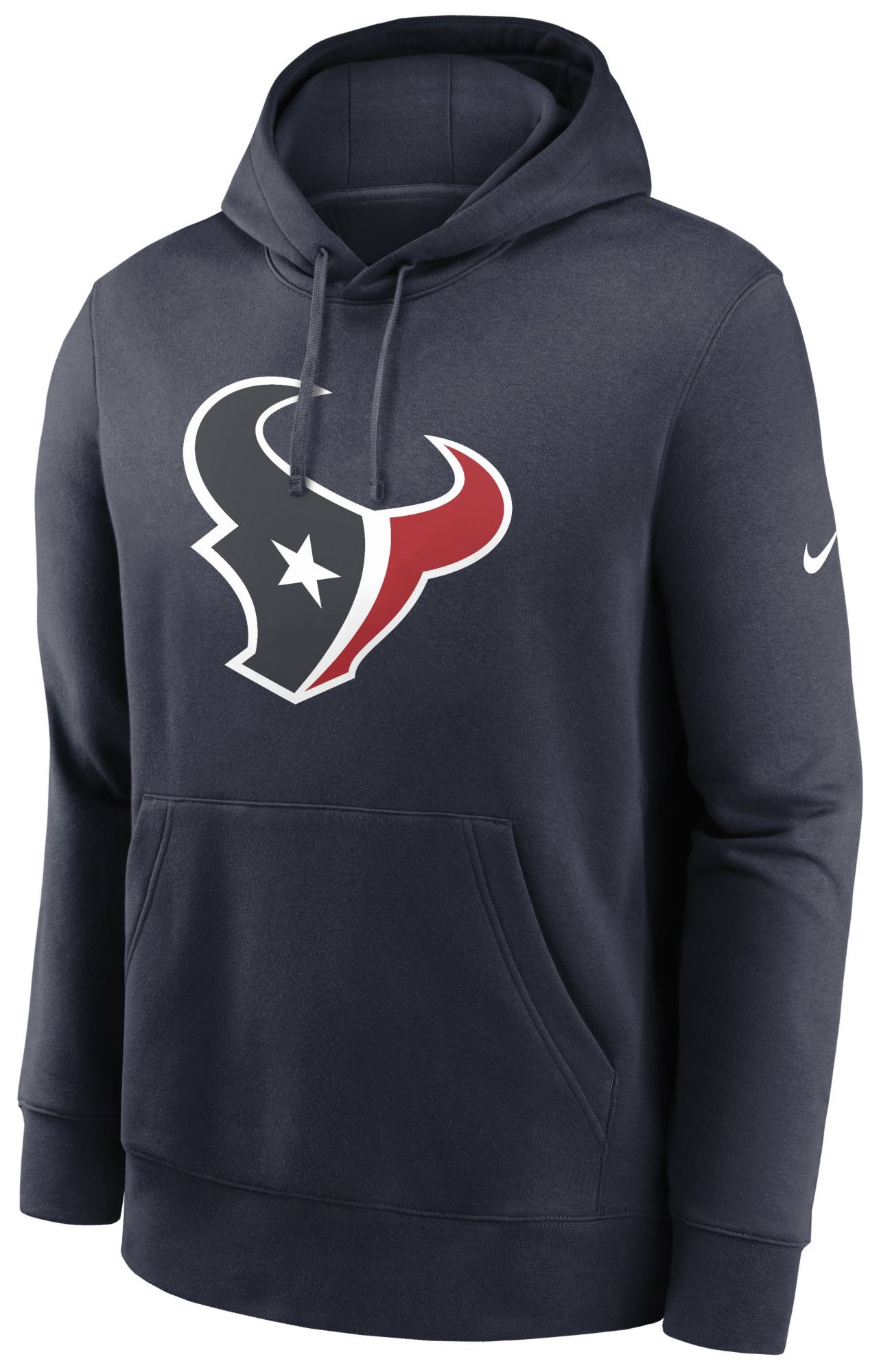 Nike Men's Houston Texans Marine Club Fleece Logo Pullover Hoodie product image