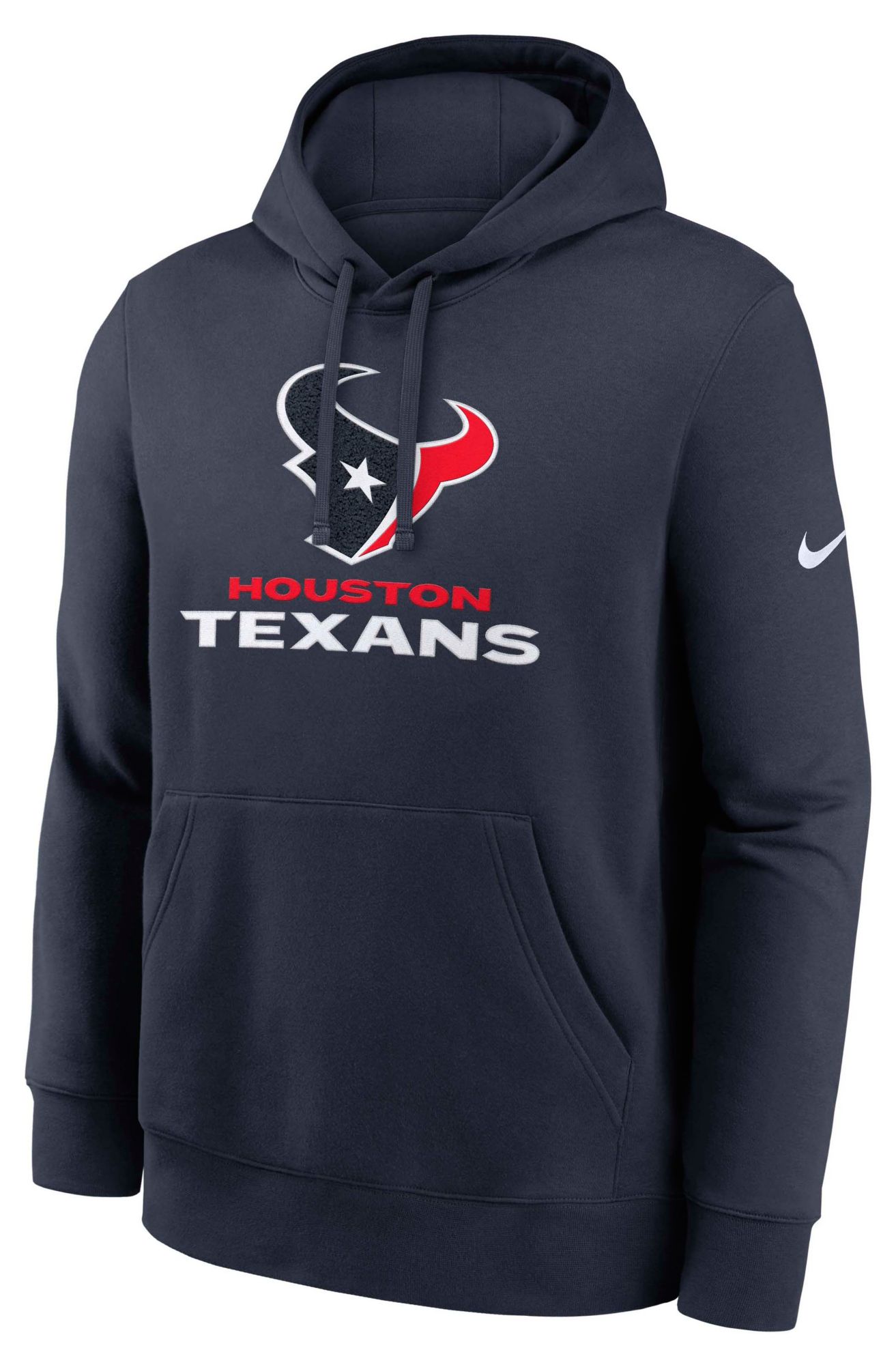 Nike Men's Houston Texans Marine Rewind Club Fleece Pullover Hoodie product image