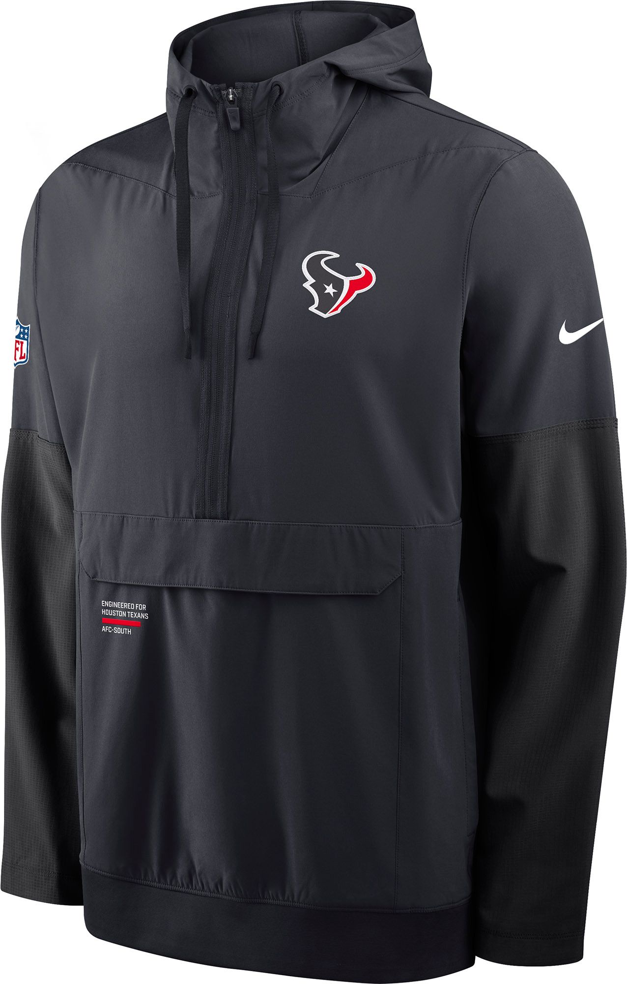 Nike Men's Houston Texans Pitch Blue Sideline Anorak Jacket product image