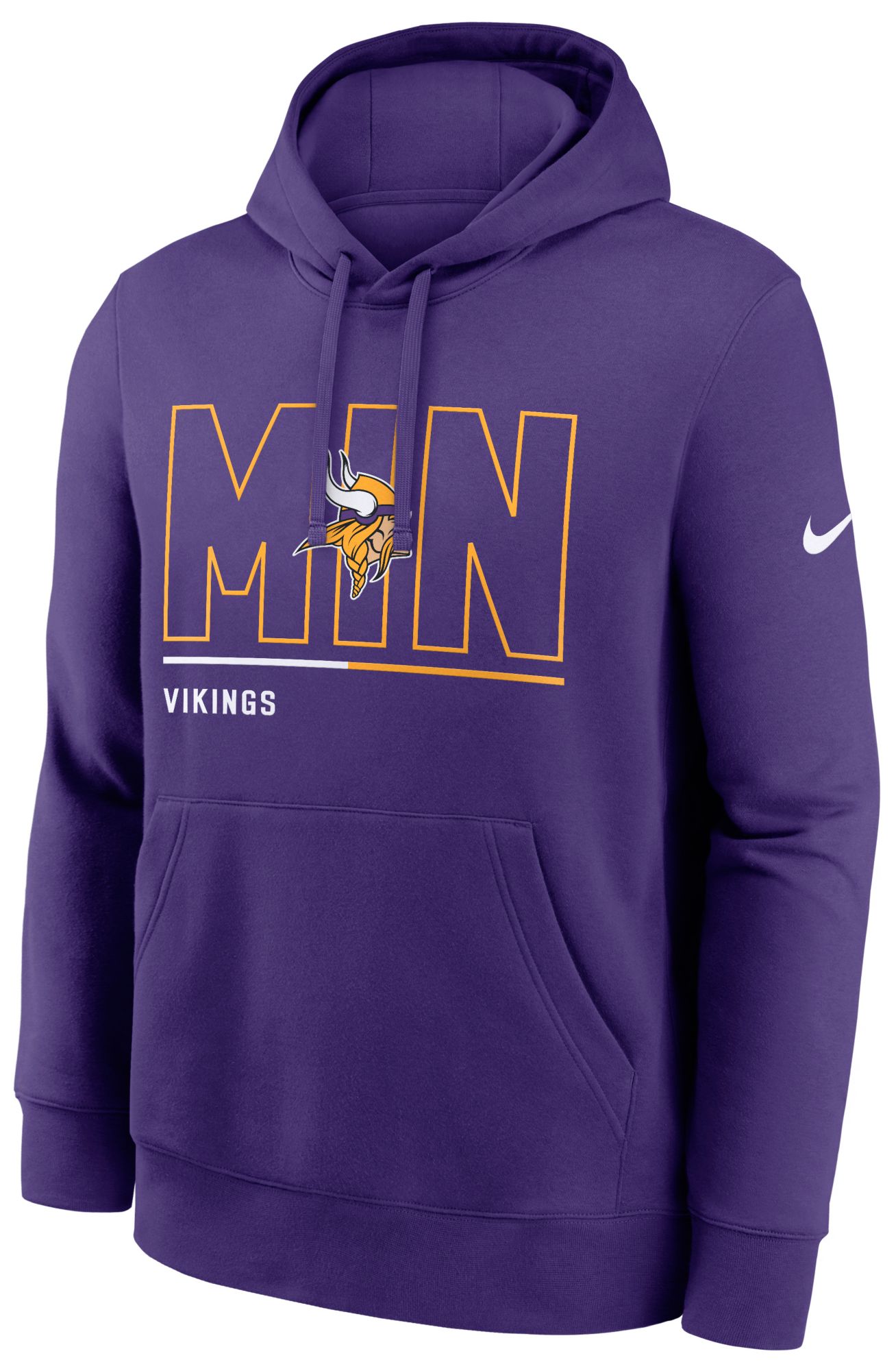 Nike Men's Minnesota Vikings Court Purple City Code Club Hoodie product image