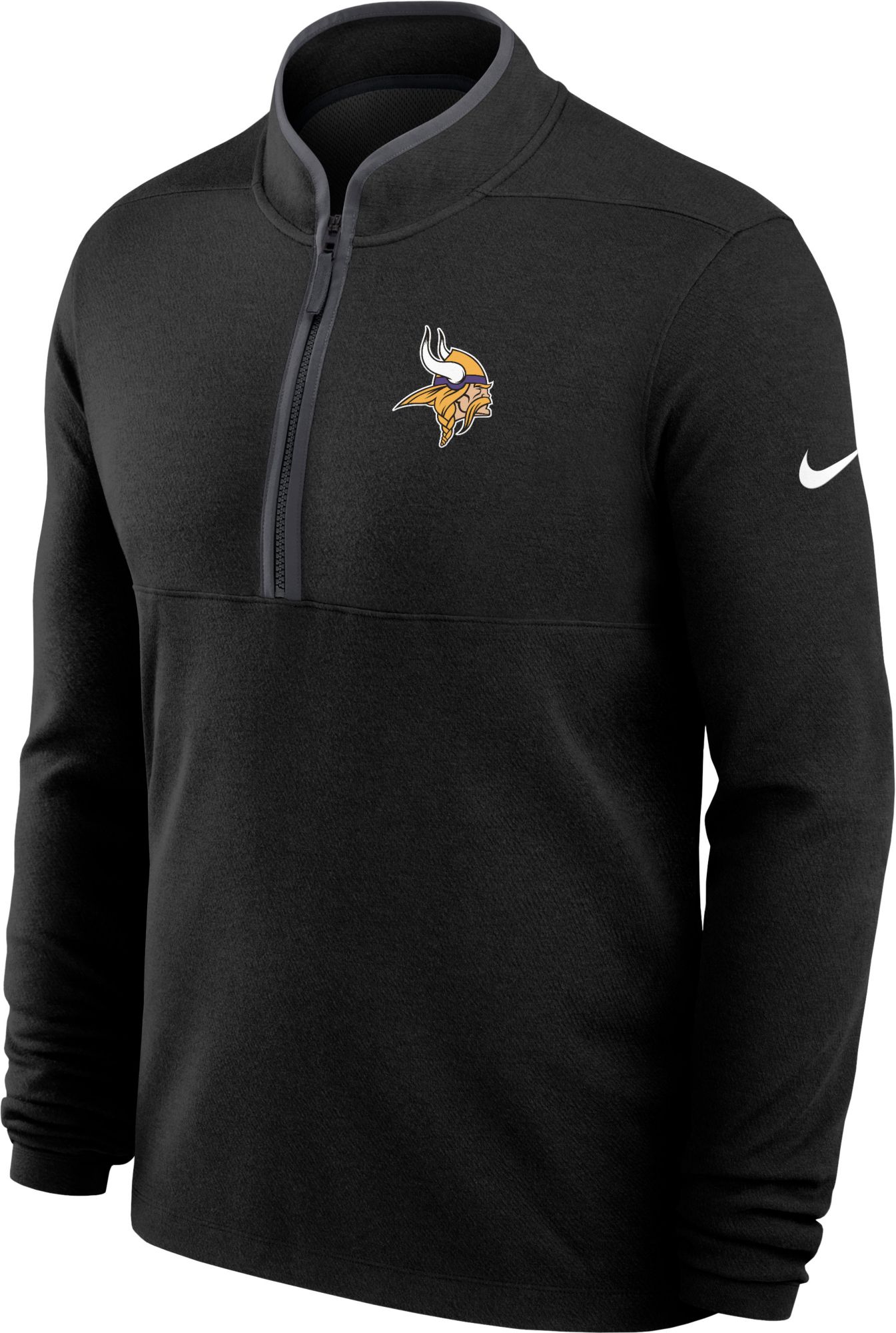 Nike Men's Minnesota Vikings Black Victory Half-Zip Pullover Jacket product image