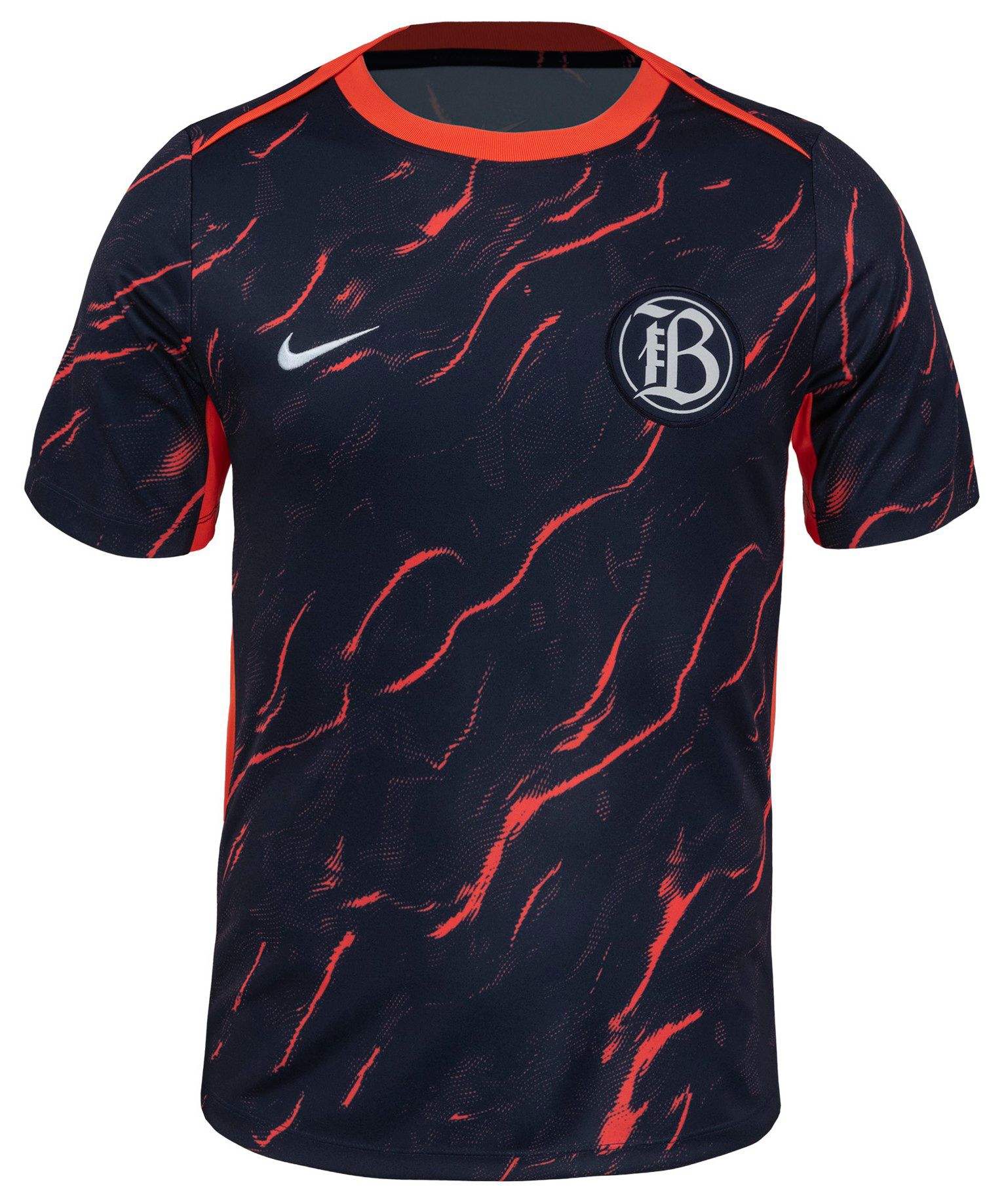 Nike Adult Bay FC 2025-26 Navy Prematch Jersey product image