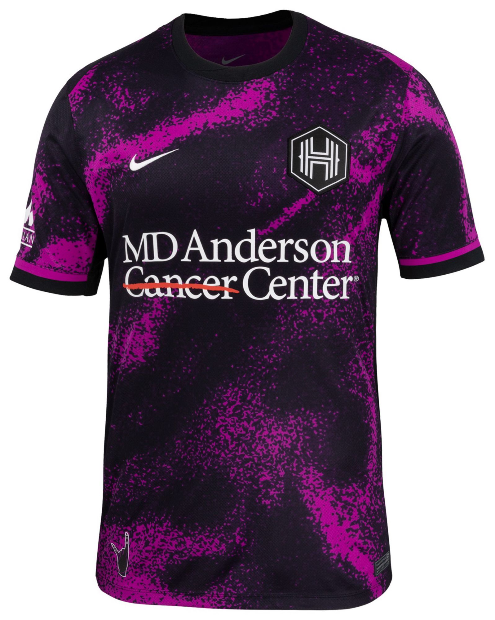 Nike Adult Houston Dash 2025-26 Purple Away Replica Jersey product image