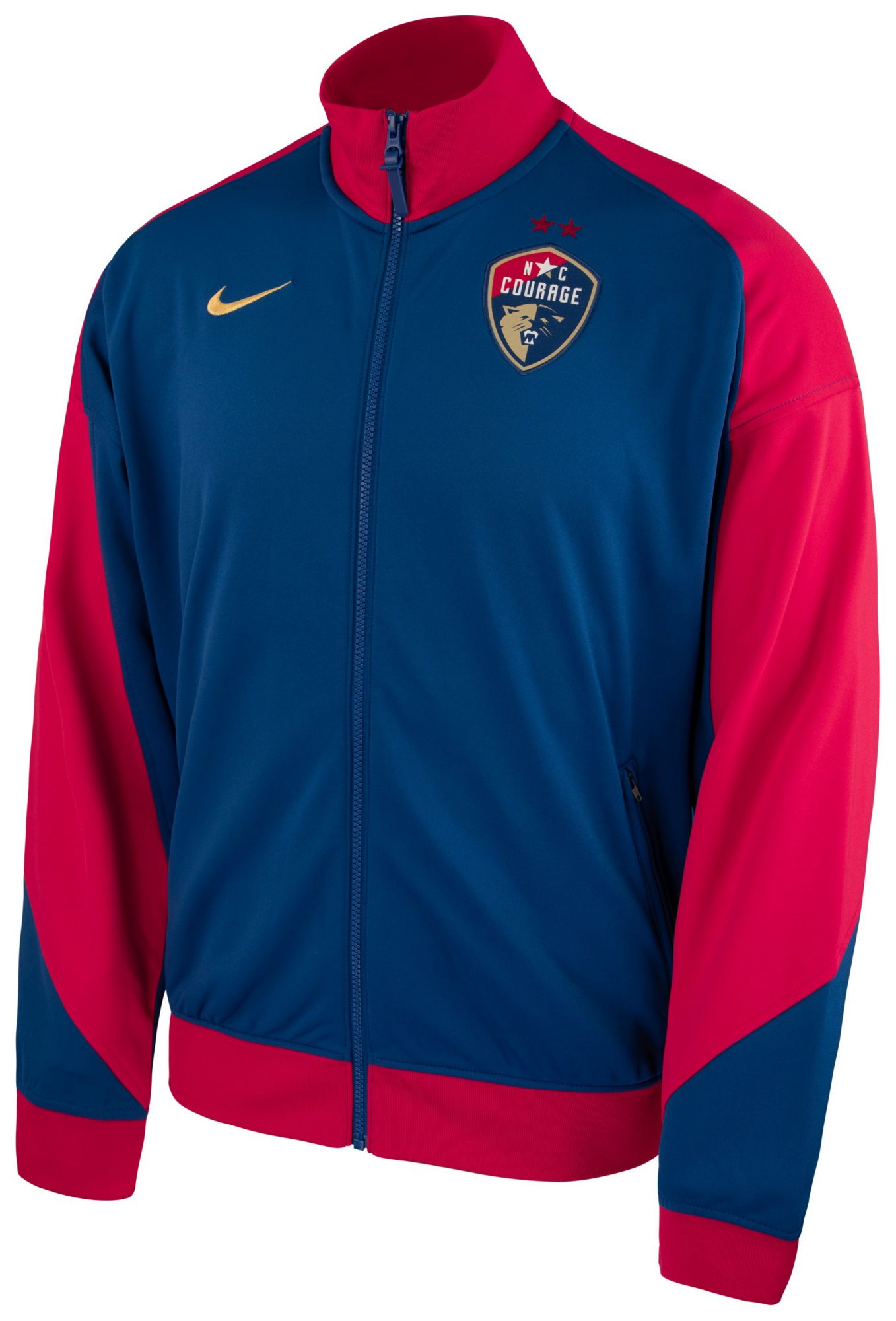 Nike Men's North Carolina Courage 2025 Blue Anorak Jacket product image