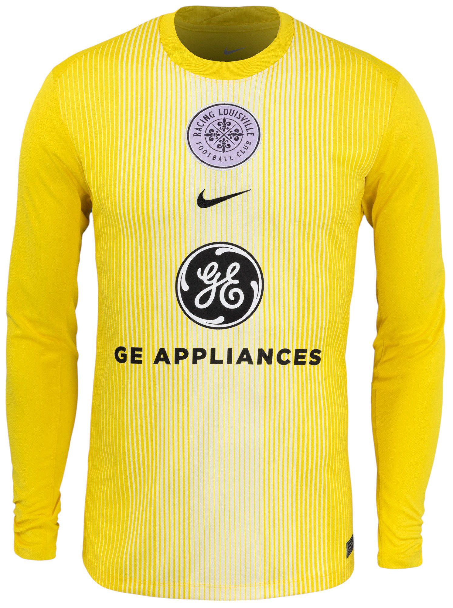 Nike Adult Racing Louisville FC 2025-26 Yellow Goalkeeper Jersey product image