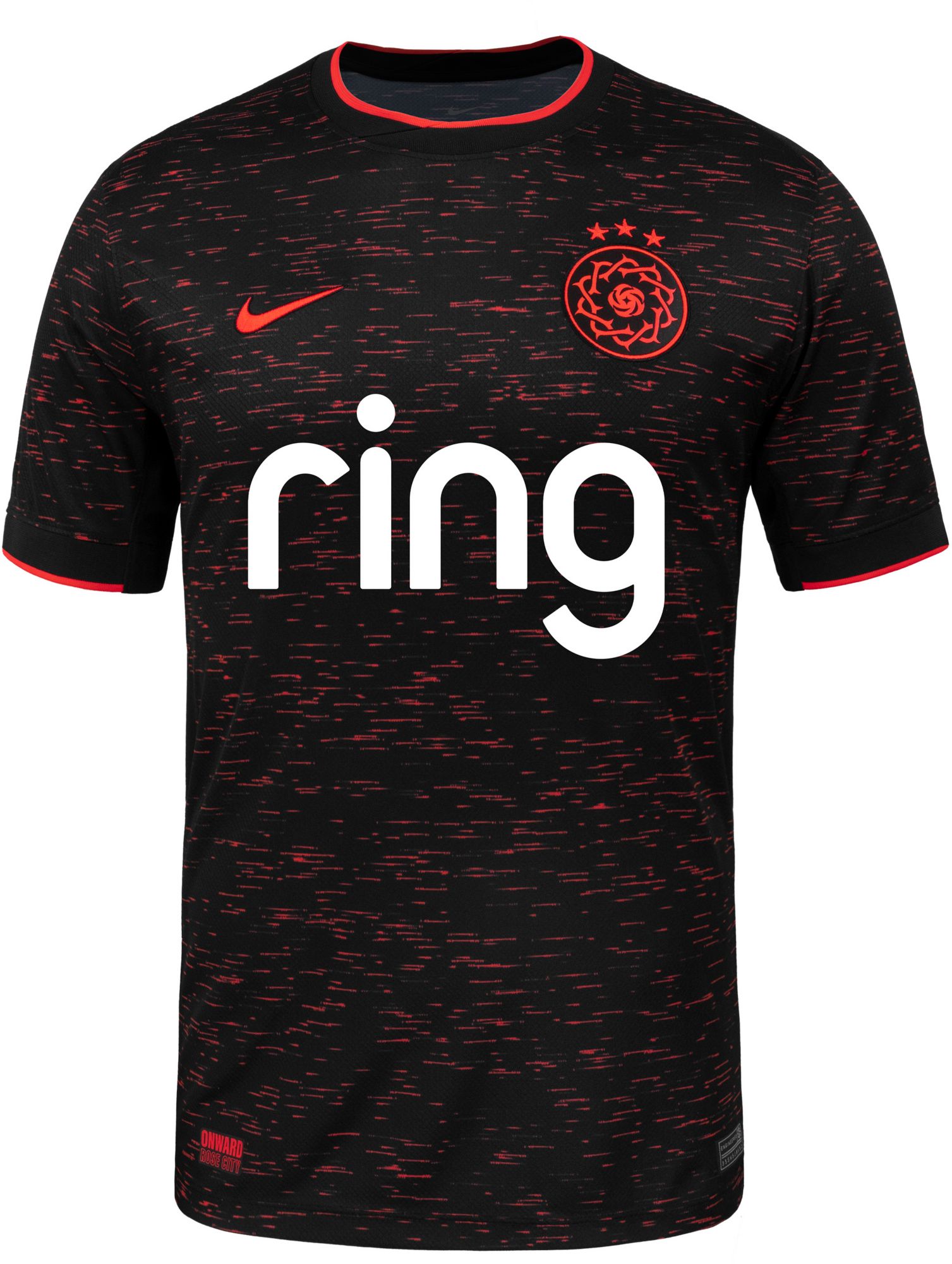 Nike Adult Portland Thorns 2025-26 Black Away Replica Jersey product image