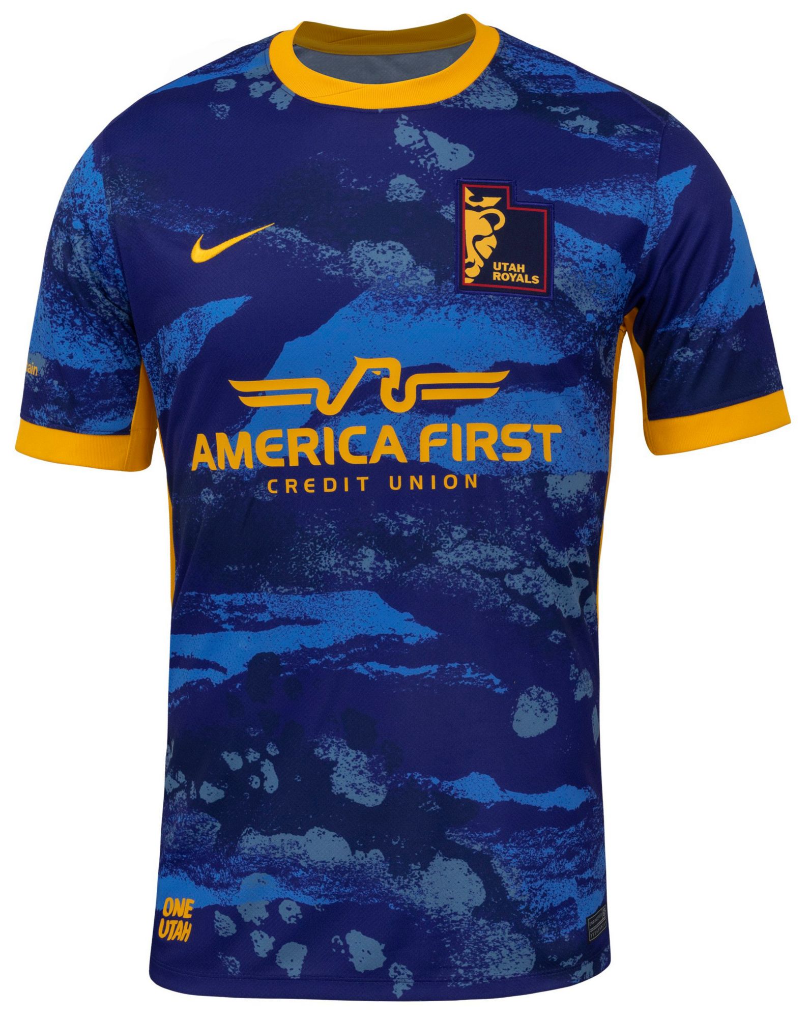 Nike Adult Utah Royals 2025-26 Blue Away Replica Jersey product image