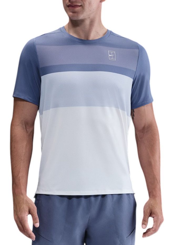 Nike Men's NikeCourt Slim-Fit Advantage Printed Tennis Shirt product image