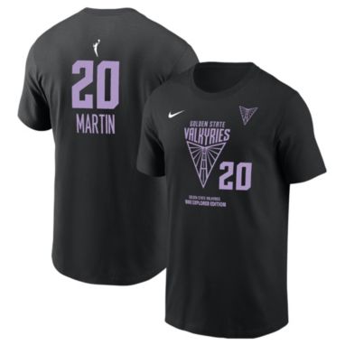 sorry, Nike Adult Golden State Valkyries Kate Martin Black T-Shirt is currently out of stock