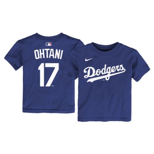 Nike Toddler Los Angeles Dodgers Blue Freddie Freeman #5 Home T