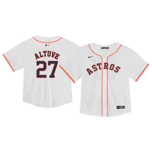 MLB Team Apparel Youth Houston Astros Jose Altuve #27 Sublimated