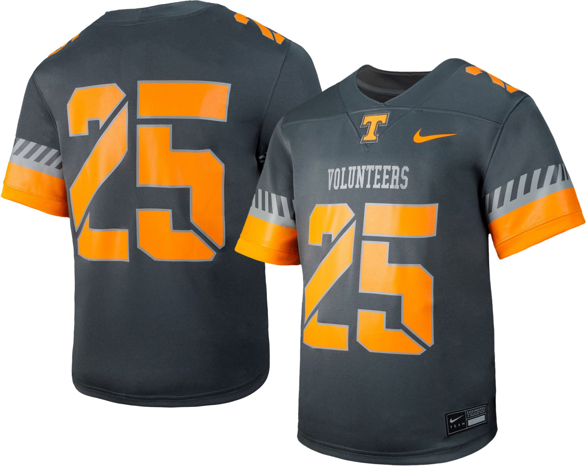 Nike Toddler Tennessee Volunteers Smokey Grey Dri-FIT Replica Alternate Football Game Jersey product image