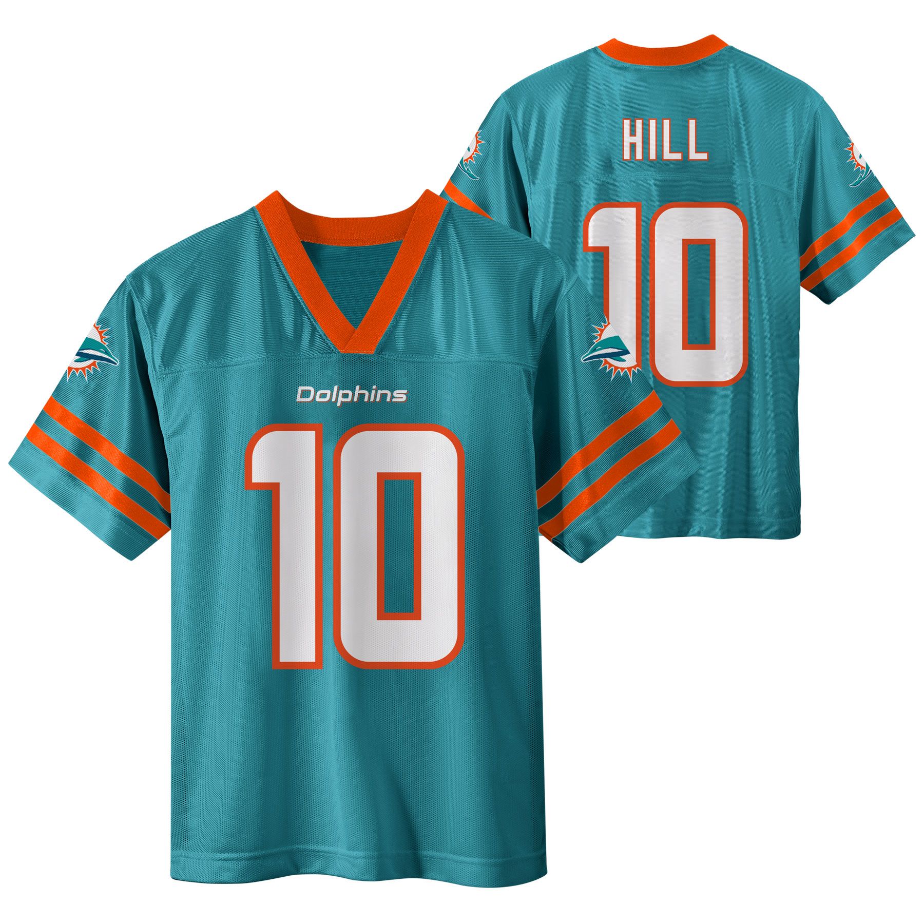 Nike Toddler Miami Dolphins Tyreek Hill #10 Mardi Gras Alternate Game Jersey product image