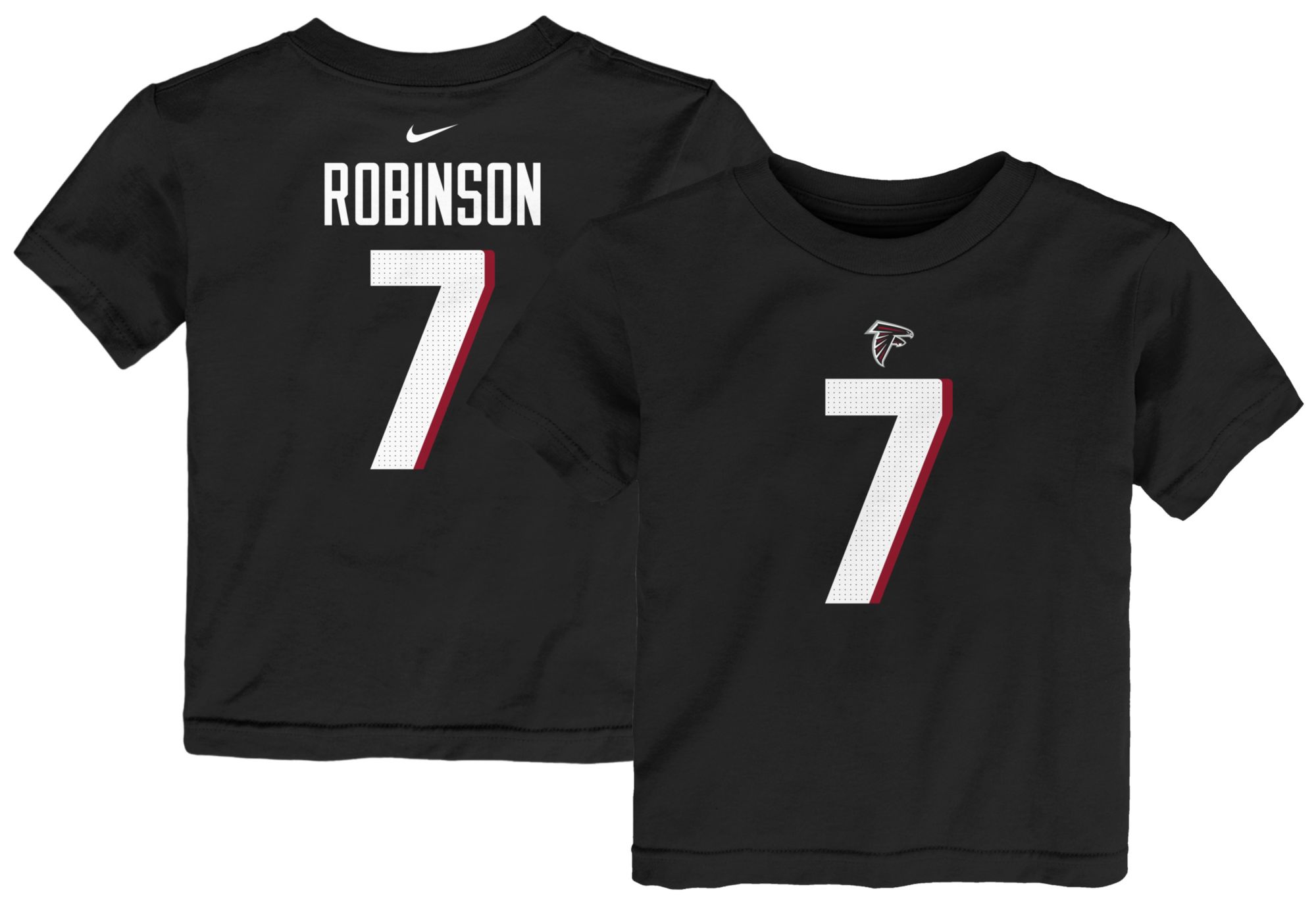 Nike Toddler Atlanta Falcons Bijan Robinson #7 Black T-Shirt product image