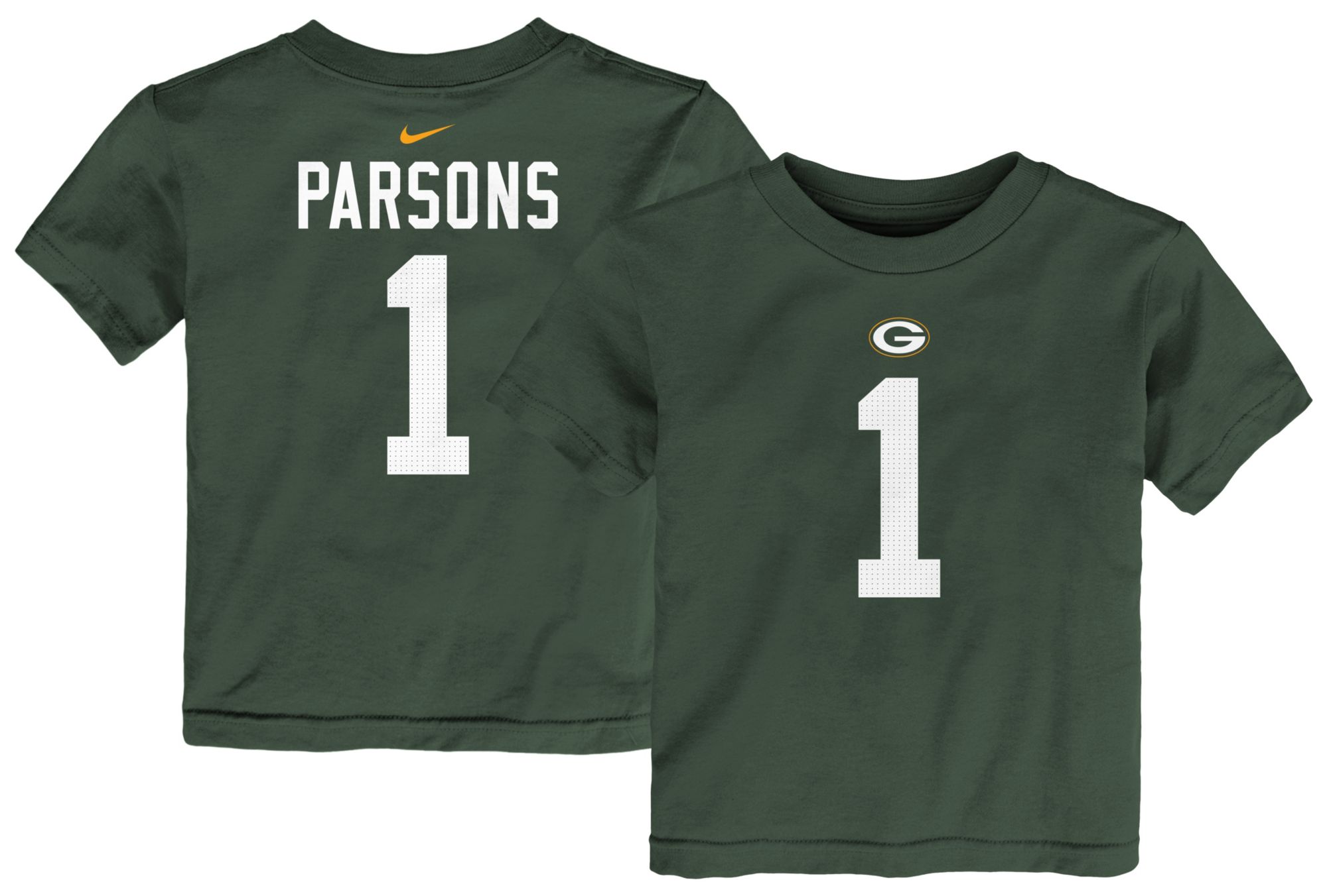 Nike Toddler Green Bay Packers Micah Parsons #1 Green T-Shirt product image