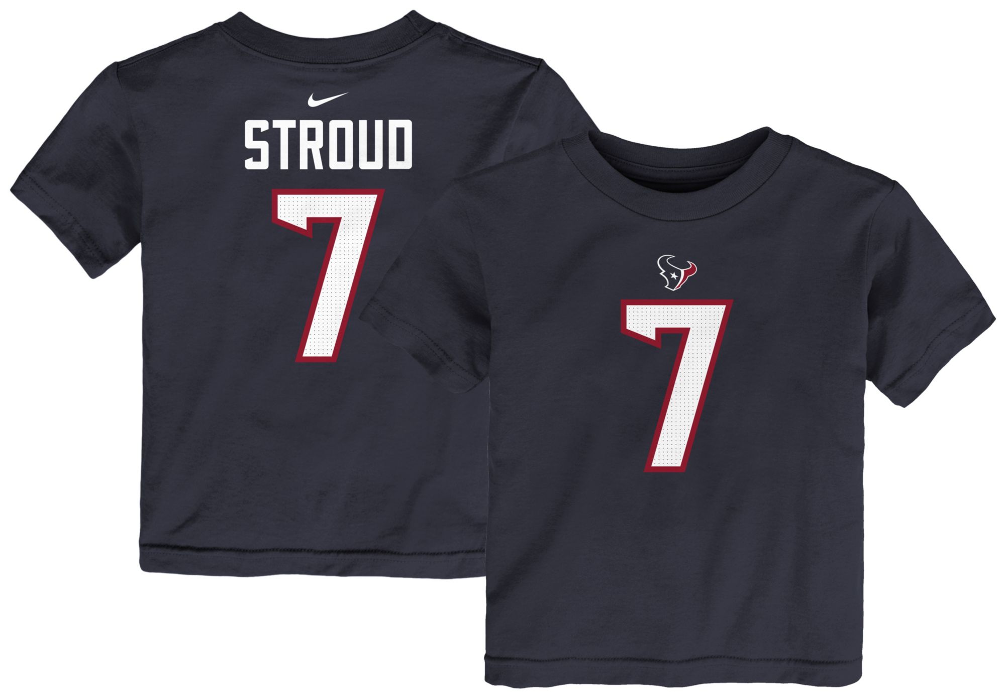 Nike Toddler Houston Texans C.J. Stroud #7 Marine T-Shirt product image