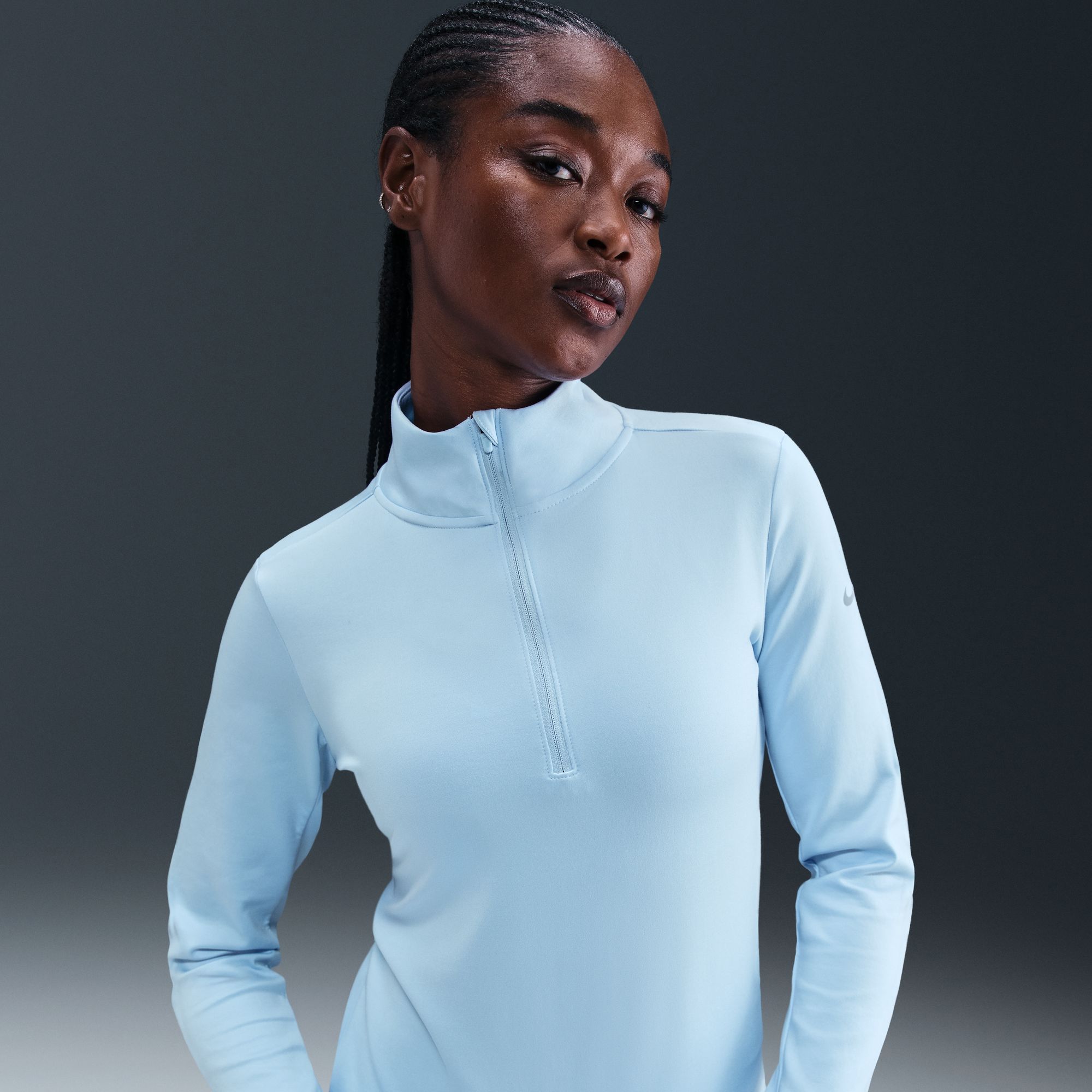Nike Women's One Therma-FIT 1/2-Zip Mid Layer product image