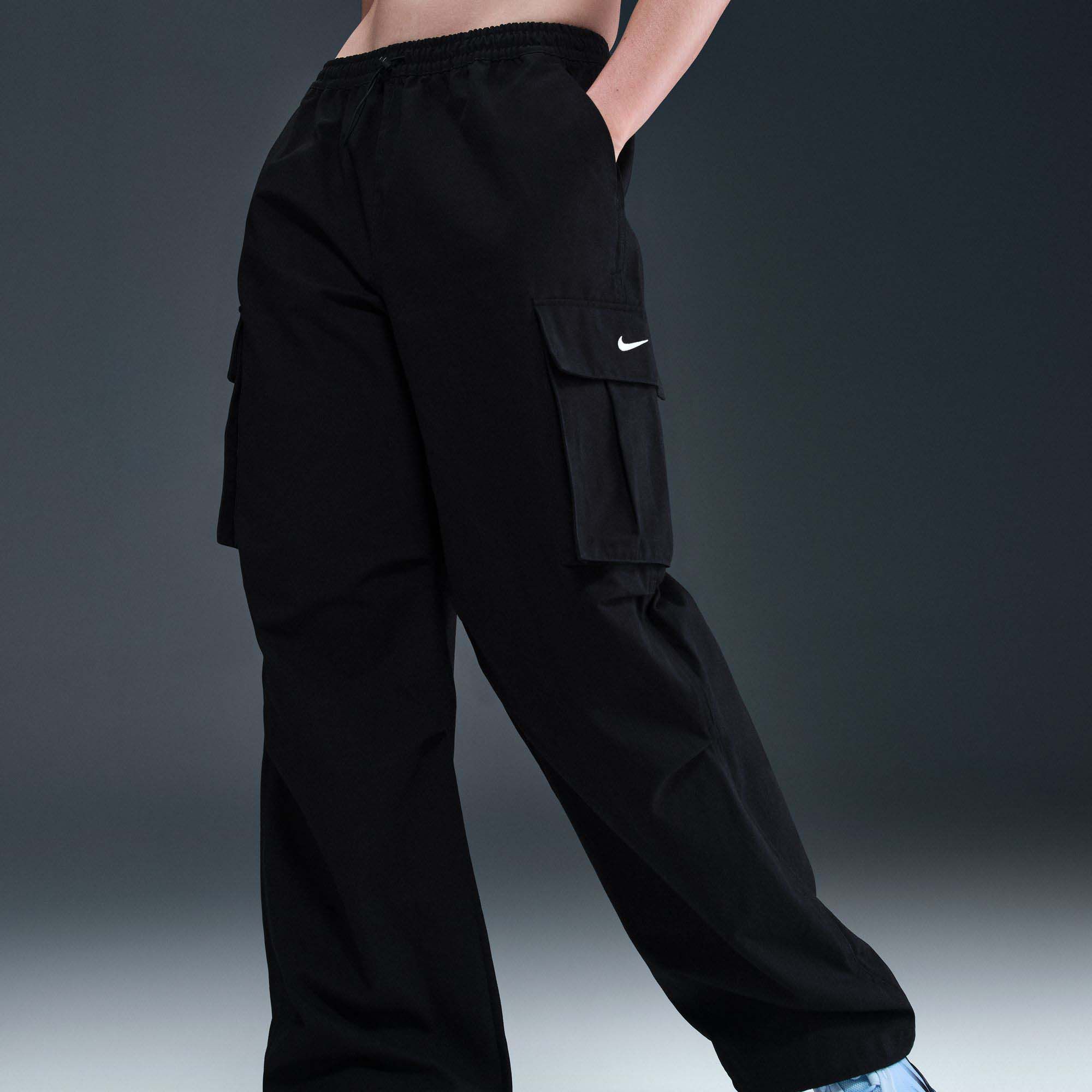 Nike Women's Sportswear Mid-Rise Oversized Woven Cargo Pants product image