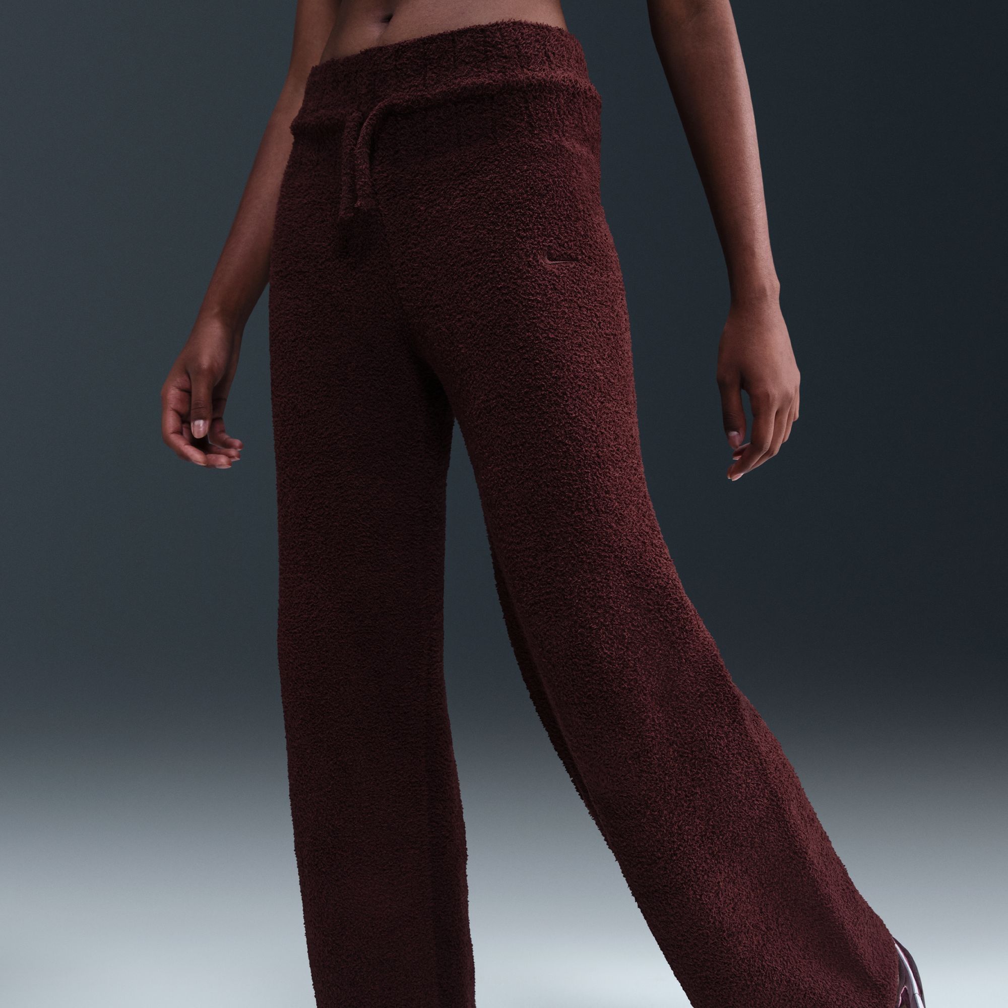 Nike Women's Sportswear Phoenix Cozy Bouclé Slim Knit Pants product image