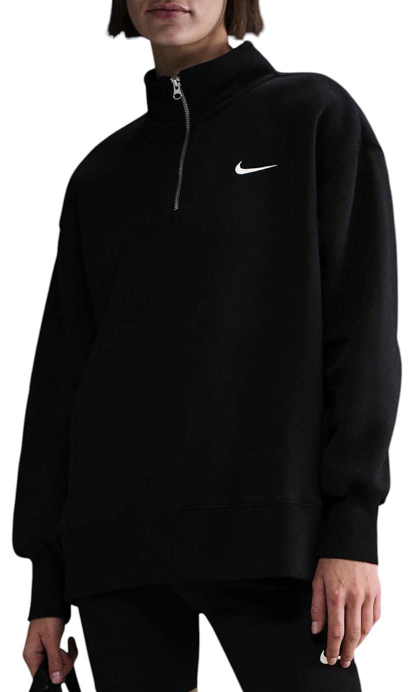 Nike Women's Sportswear Phoenix Fleece Oversized 1/4-Zip Long Sweatshirt product image