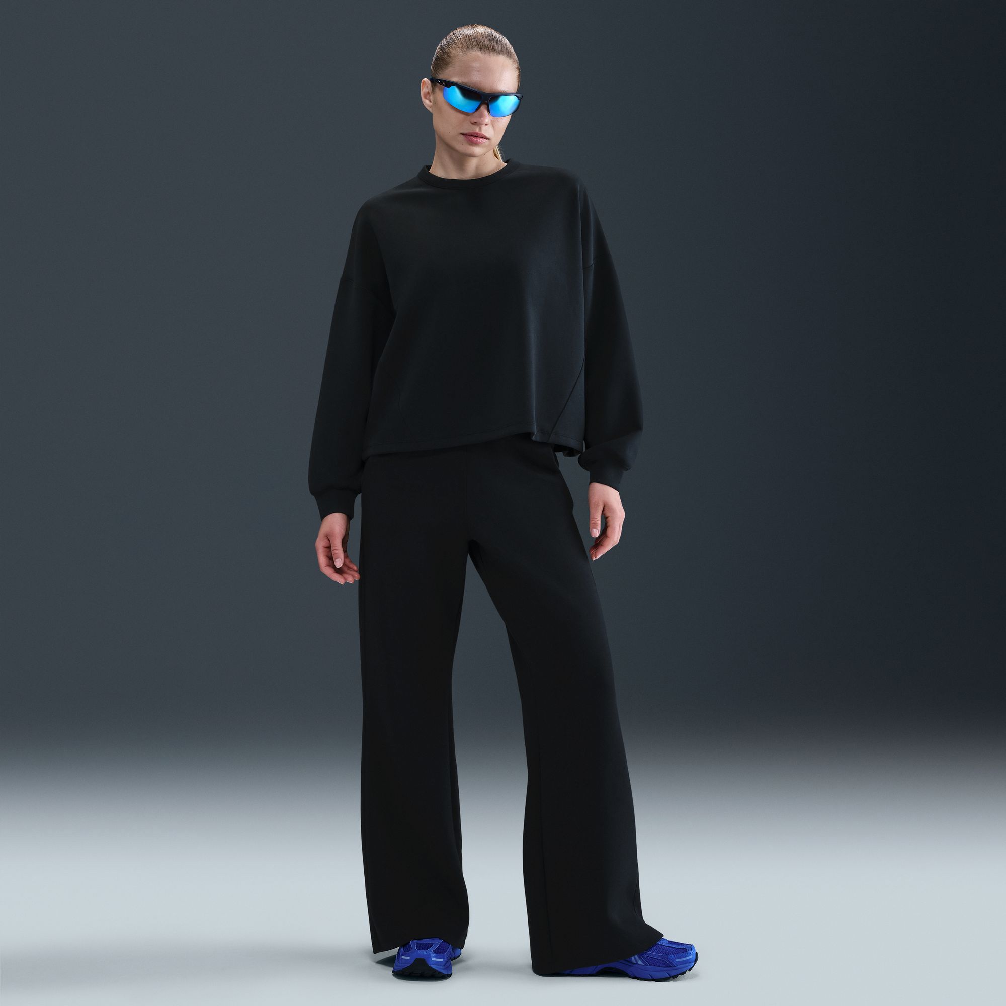 Nike Women's 24.7 ImpossiblySoft Dri-FIT High-Waisted Loose Flared Pants product image