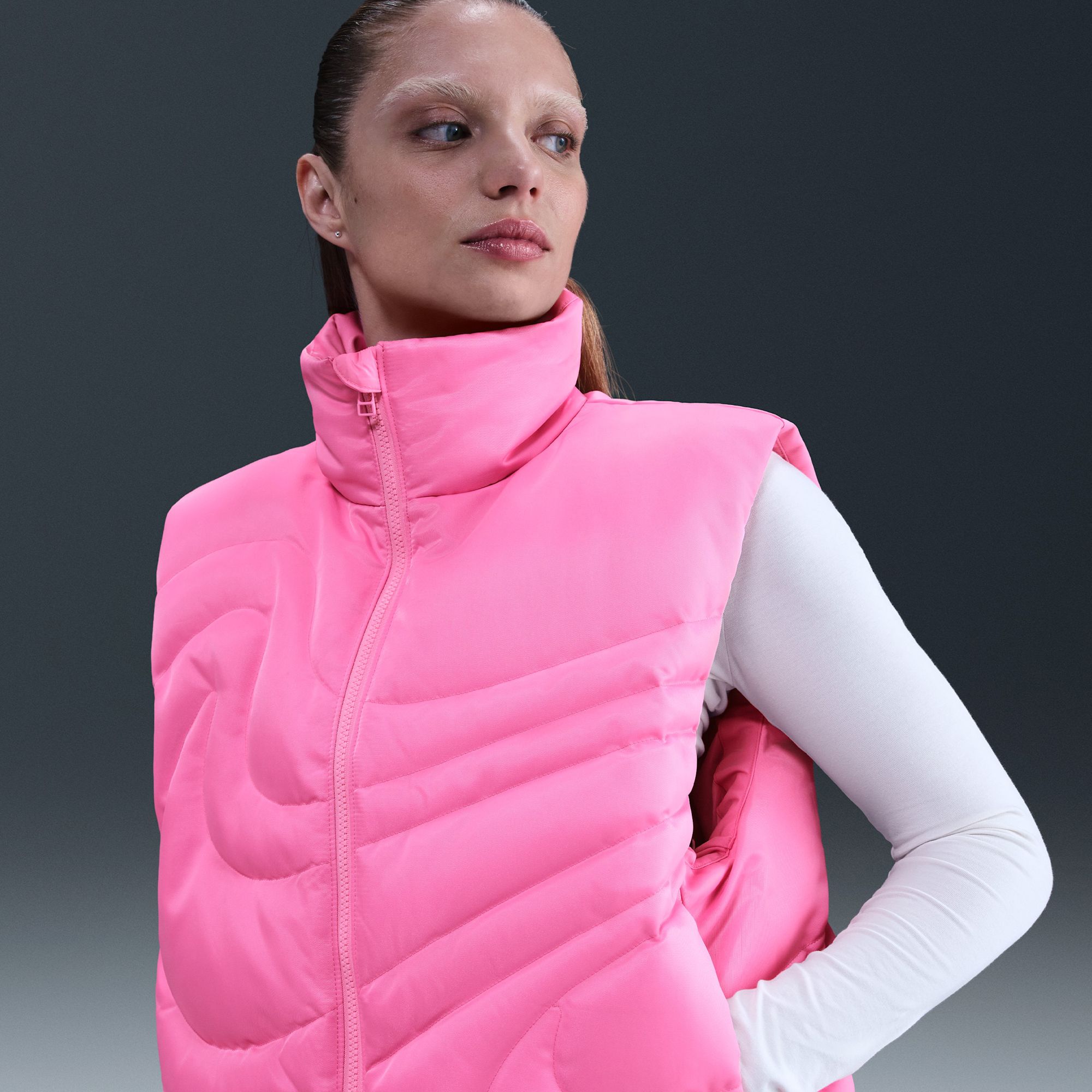 Nike Women's Sportswear Swoosh Series Oversized Down Vest product image