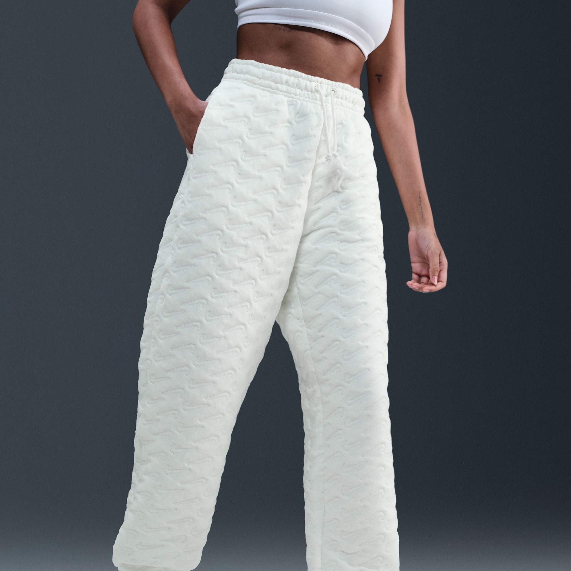 Nike Women's Sportswear Phoenix Fleece Oversized Jacquard Pants product image