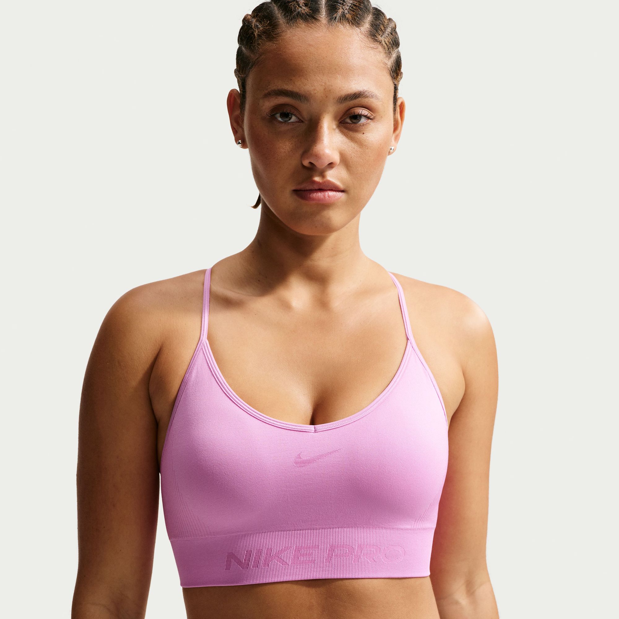 Nike Women's Pro Seamless Light-Support Padded Sports Bra product image