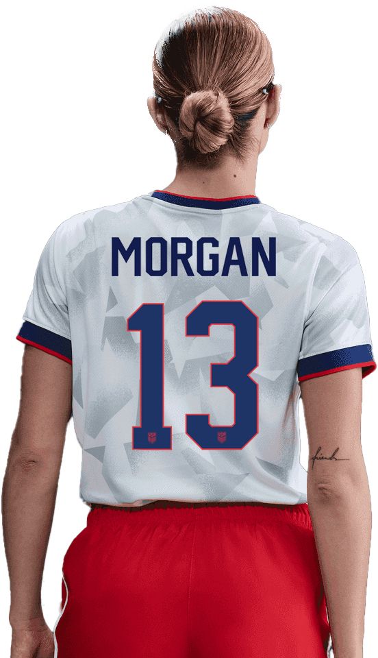 Nike Women's USWNT Alex Morgan #13 2025 'Brilliant' Home Replica Jersey product image