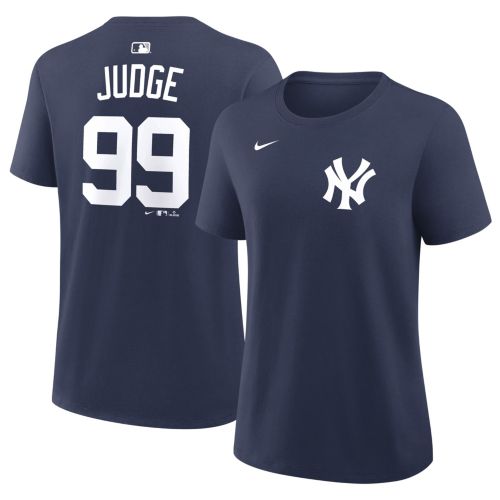 Nike Women's New York Yankees Aaron Judge #99 Navy Home T-Shirt