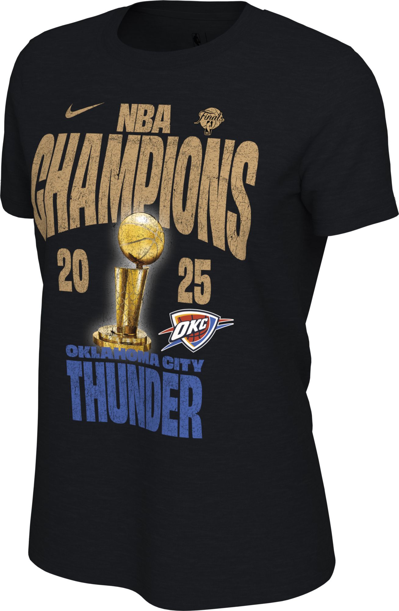 Nike Women's 2025 NBA Champions Oklahoma City Thunder Locker Room T-Shirt product image