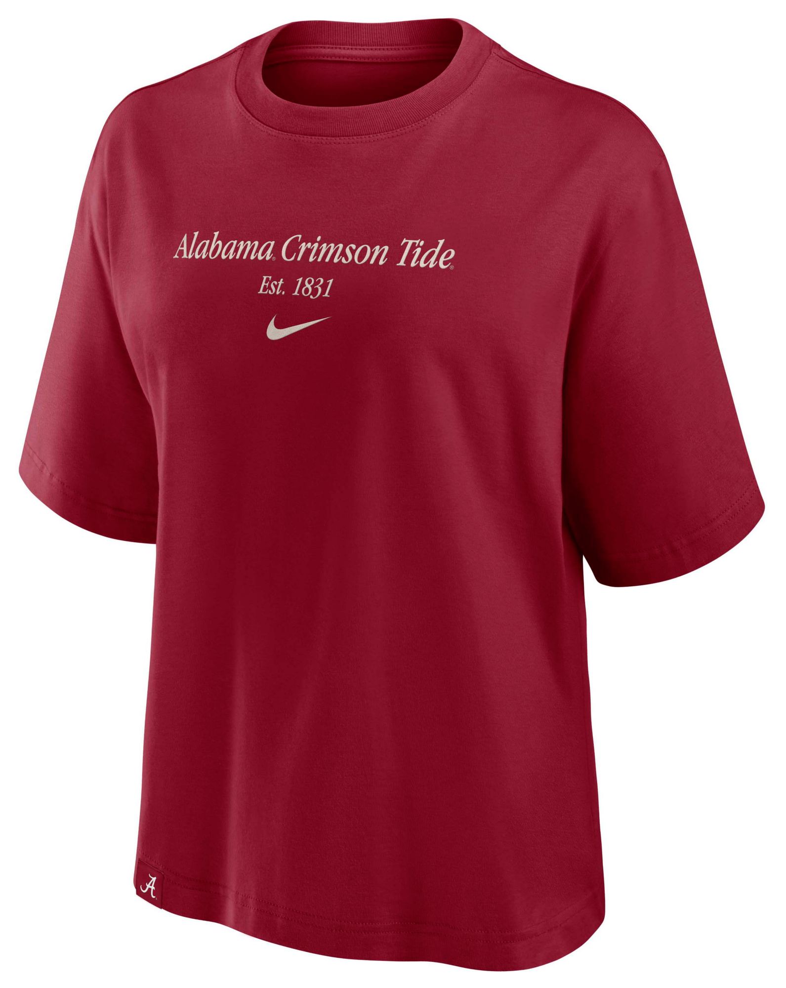 Nike Women's Alabama Crimson Tide Team Crimson Tag Box T-Shirt product image