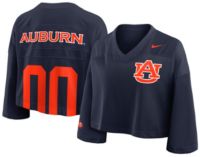Nike Women's Auburn Tigers College Navy Cropped Replica