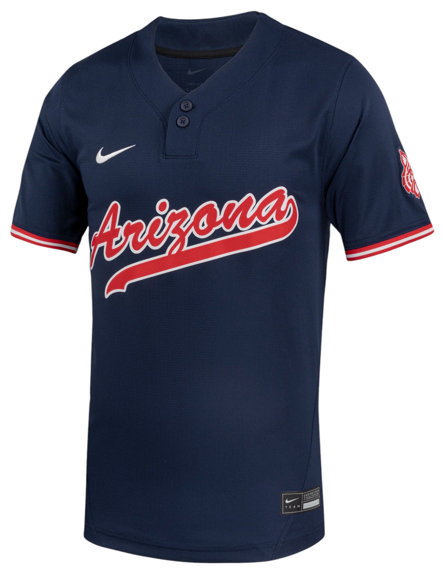 Nike Women's Arizona Wildcats Navy Two Button Replica Softball Jersey product image