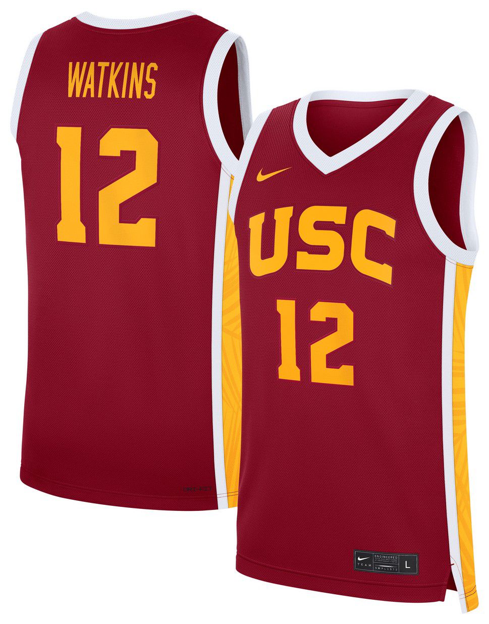 Nike Women's USC Trojans JuJu Watkins #12 Team Crimson Jersey product image