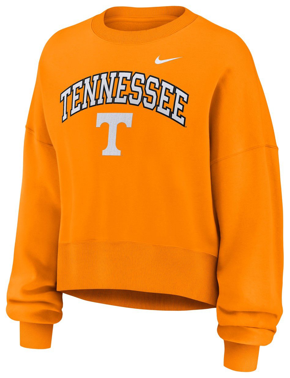 Nike Women's Tennessee Volunteers Bright Ceramic Phoenix Arch Oversized Crew Pullover Sweatshirt product image