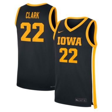 sorry, Nike Women's Iowa Hawkeyes Caitlin Clark #22 Black Replica Basketball Jersey is currently out of stock