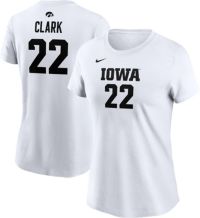 Nike Women's Iowa Hawkeyes Caitlin Clark #22 White T-Shirt
