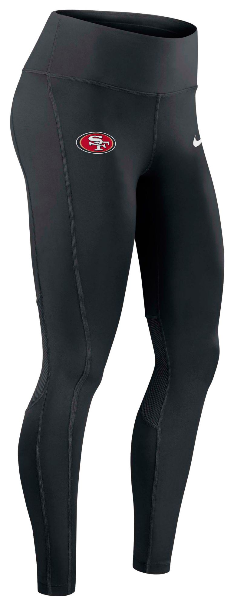 Nike Women's San Francisco 49ers Black Dri-FIT Leggings product image