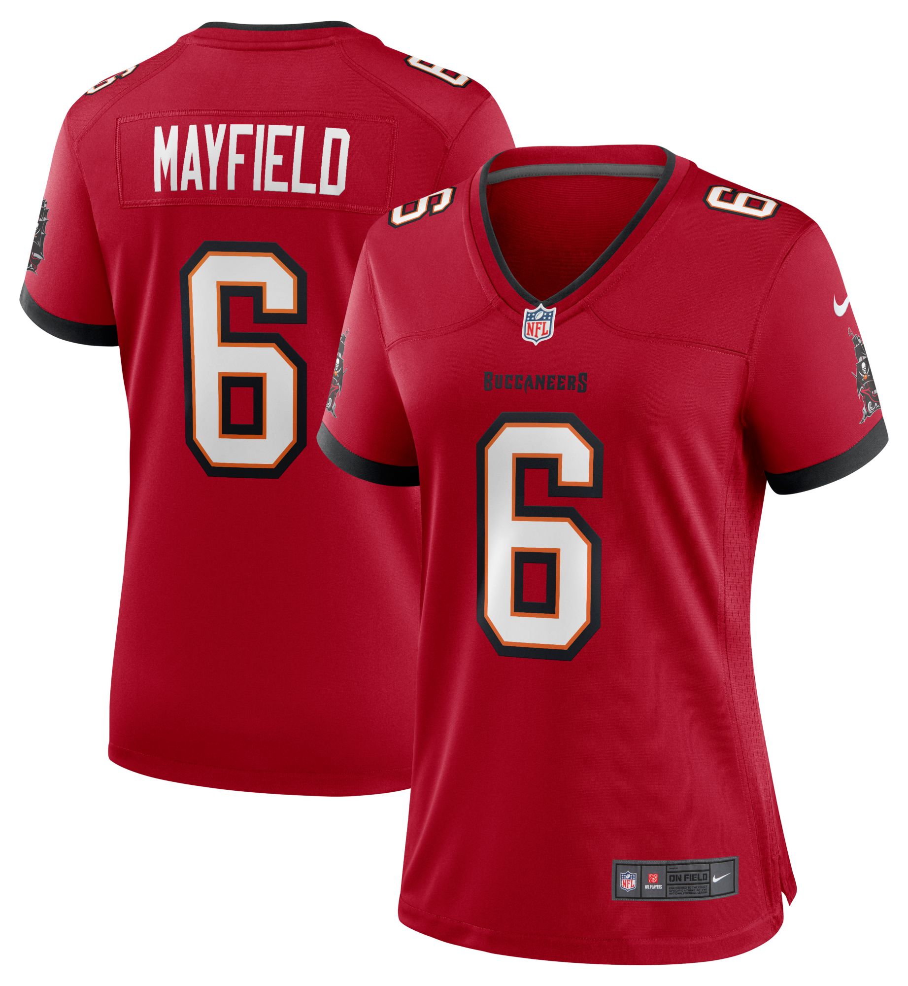 Nike Women's Tampa Bay Buccaneers Baker Mayfield #6 Red Game Jersey product image