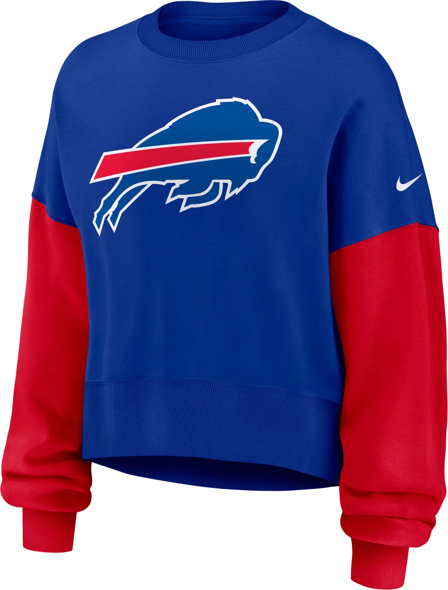Nike Women's Buffalo Bills Old Royal Phoenix Logo Crew Pullover Sweatshirt product image