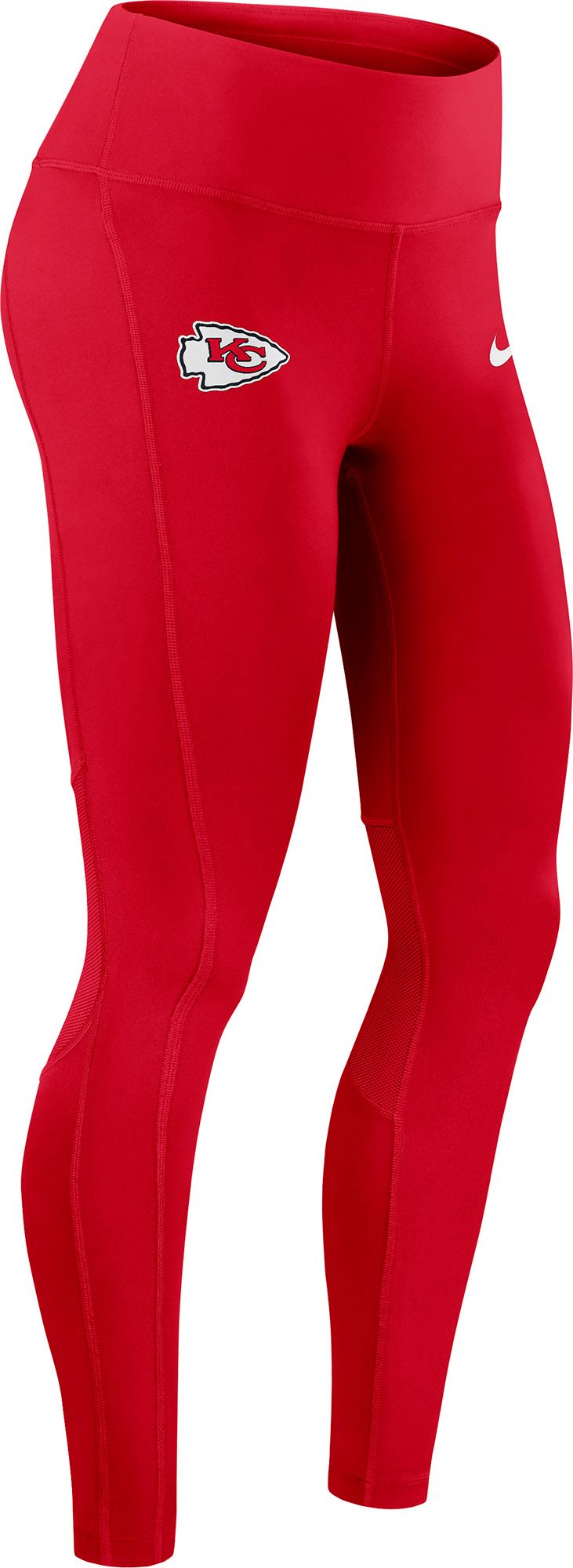Nike Women's Kansas City Chiefs University Red Dri-FIT Leggings product image