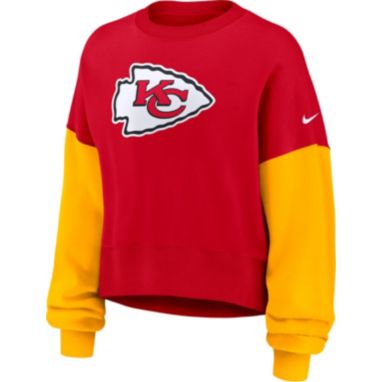 sorry, Nike Women's Kansas City Chiefs University Red Phoenix Logo Crew Pullover Sweatshirt is currently out of stock