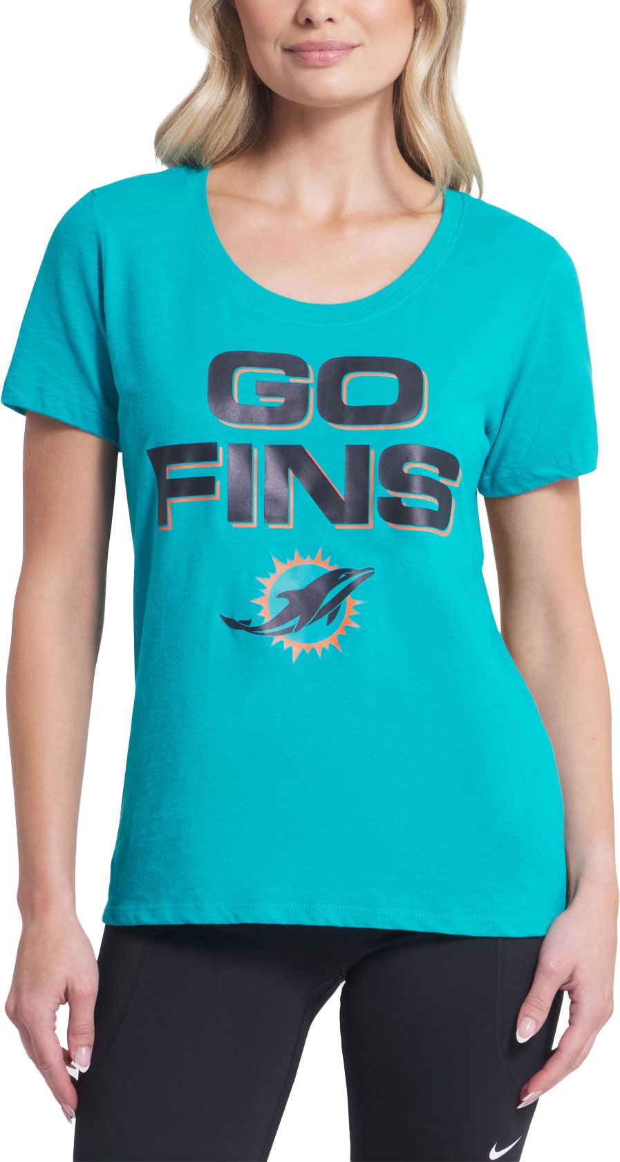 Nike Women's Miami Dolphins NFL Rivalries Slub T-Shirt product image