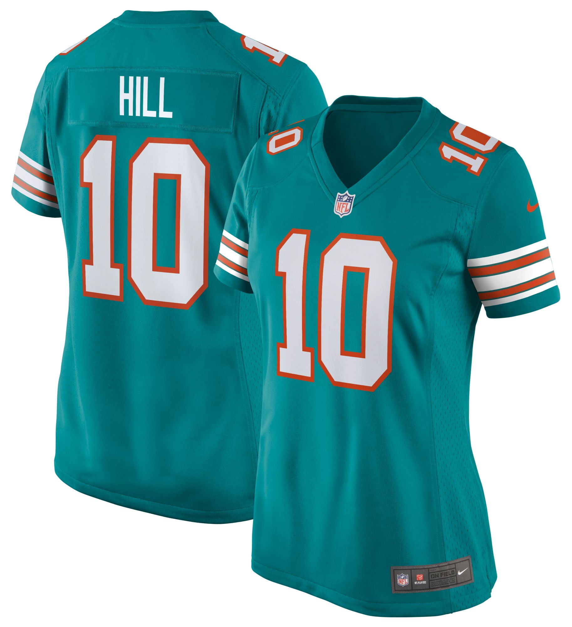 Nike Women's Miami Dolphins Tyreek Hill #10 Mardi Gras Alternate Game Jersey product image