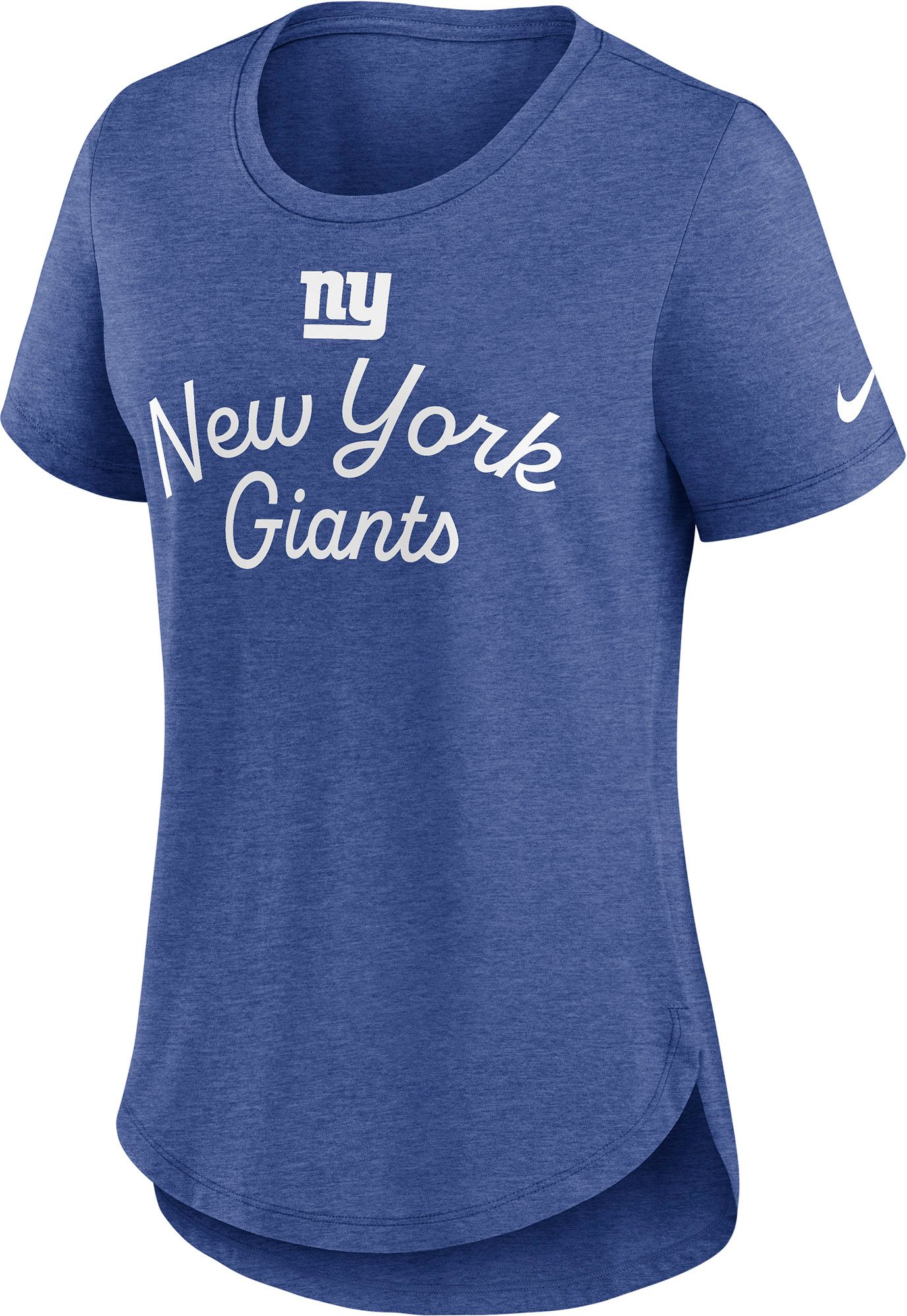 Nike Women's New York Giants Blue Triblend T-Shirt product image