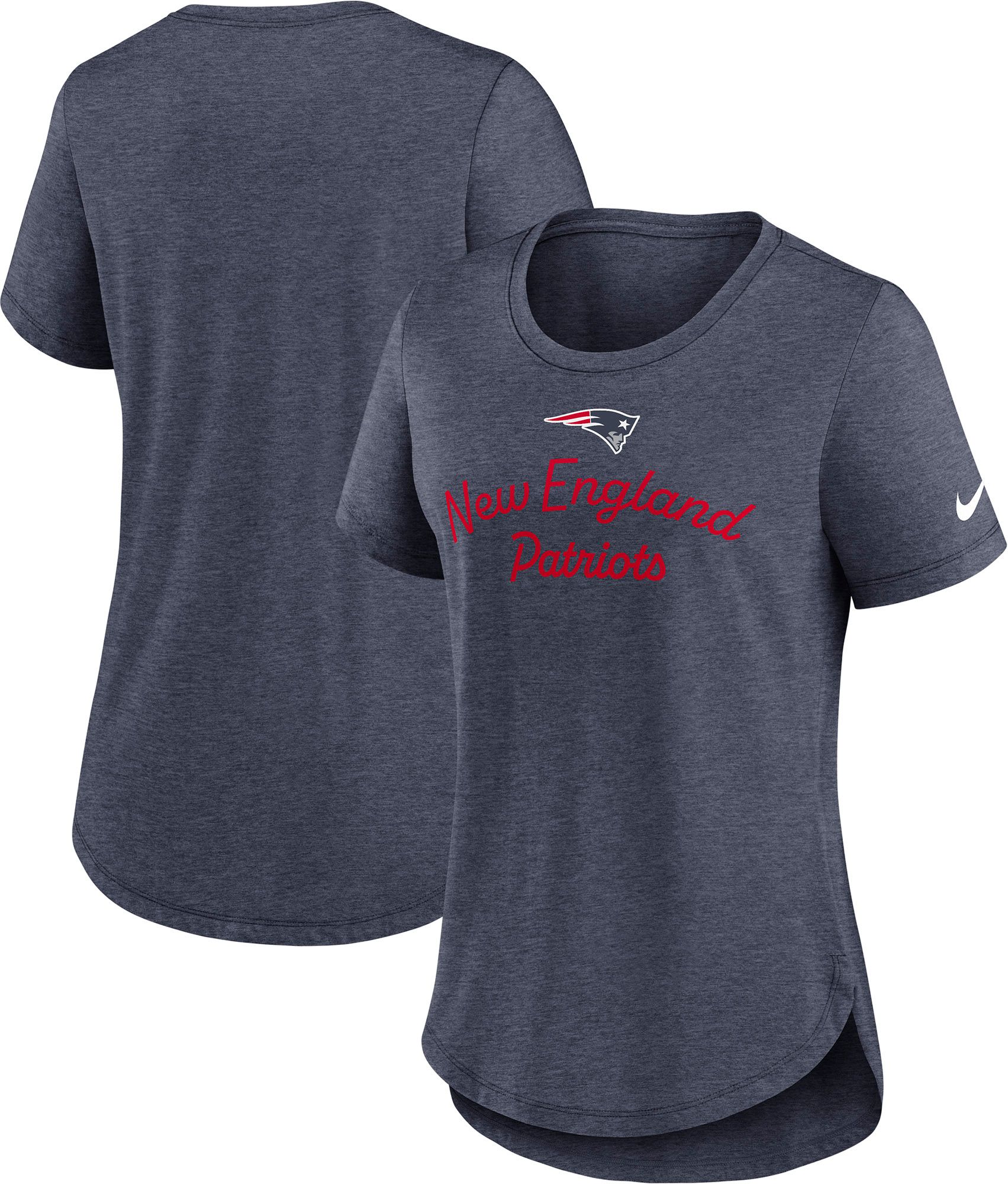 Nike Women's New England Patriots Navy Triblend T-Shirt product image